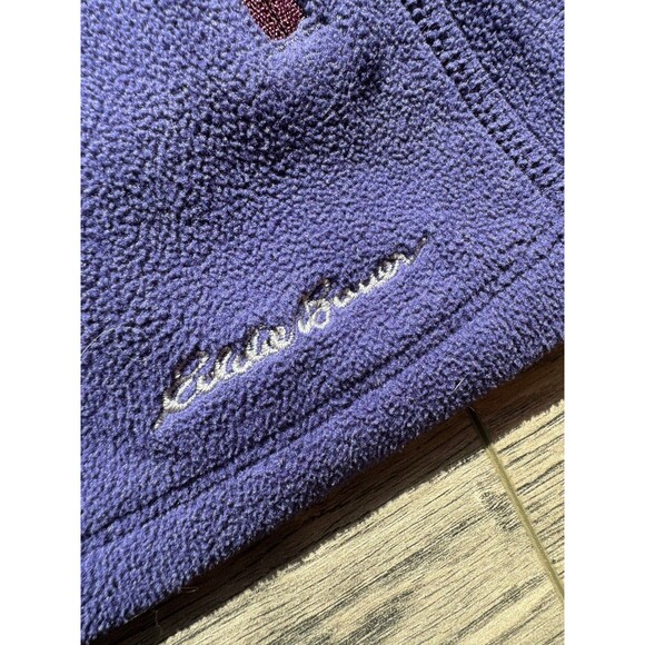 Purple Full zip Eddie Bower Fleece Small - Picture 6 of 7